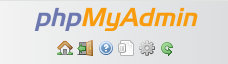 php myadminのロゴボタンの参考